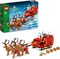 Santa’s Sleigh Building Toy – Christmas Decoration Set with Santa Claus Figurine & Reindeer, Indoor Holiday Activity for Kids Ages 9+, Gift for Boys & Girls (40499)